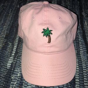Pink palm tree hat